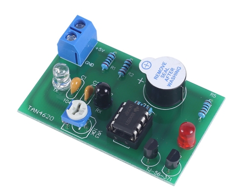 DIY Kit LM358 Infrared Sensor Alarm Analog Circuit Learning Electronic Soldering Practice Kits